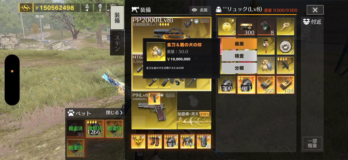 1戦目で出たけどこれは確定なの？