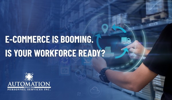 APSTemps's tweet photo. E-commerce is booming, and it’s reshaping the way companies hire. Is your company ready? 

Let Automation Personnel Services build a workforce that moves as fast as your business. 

Learn more at https://t.co/QA345WrDb7

#AutomationPersonnelServices  https://t.co/yfmPyfJYJf https://t.co/DG2nQ77lcq