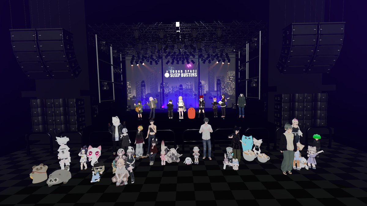 MonokuroBullet's tweet image. SLEEP BUSTERS Presents LIVE EVENT 
『GROOVE WAVE vol.1』

スタッフの皆様、対バンのSTRINGS様、ドラムサポートのねむさん、そしてご来場の皆様、ありがとうございました！
#STRINGS #モノクロバレット #sleepbusters #VRChat