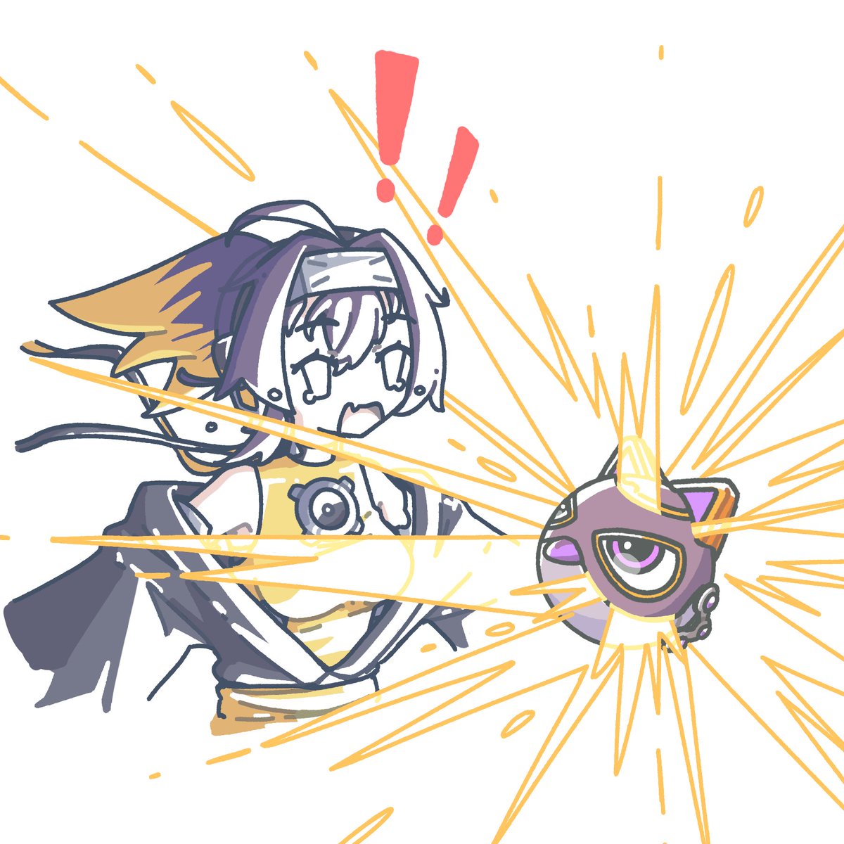 EM:P Meowmine is banished from the GY to return Chiyomaru back to the hand

#OCGファンアート