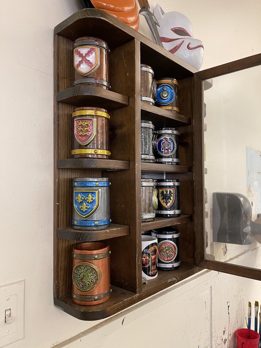 Chuptaburger's tweet photo. Each one takes approx 20 hours to make, not including drying/curing time. The students that helped/made these signed the bottom with the date. I also signed them. ￼🤗

Btw we’re not done yet, we’ve got more that are nearly done 👀 https://t.co/7ev2NCimWN