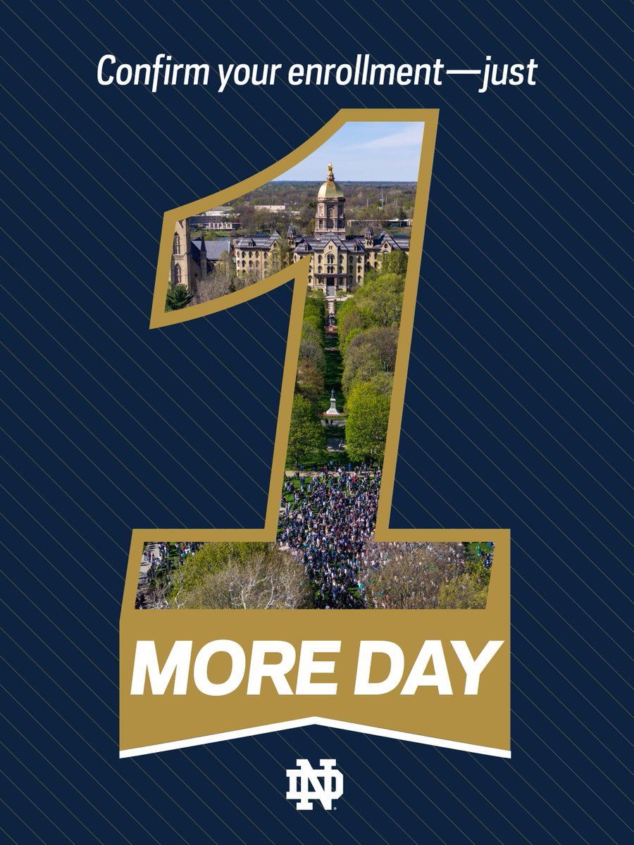 ND Admissions tweet media