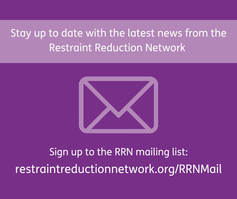 Restraint Reduction Network tweet media