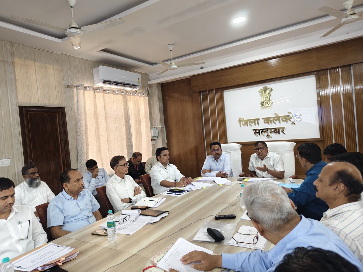 District Collector & Magistrate, Salumbar tweet media