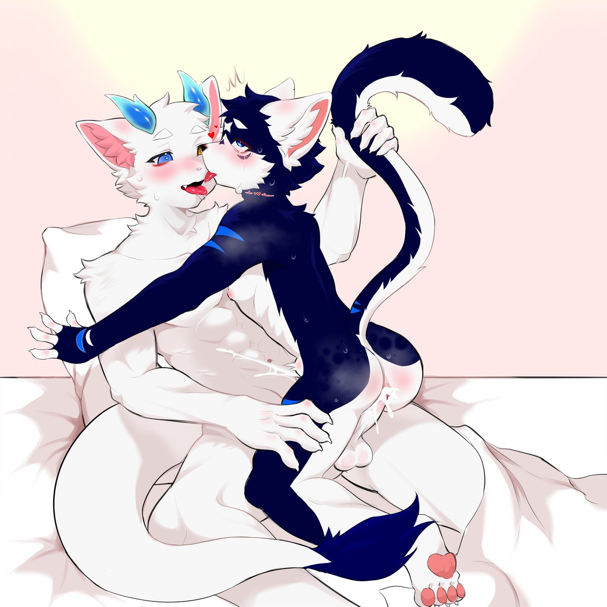 cheseicatto's tweet photo. He's filling me like a cream puff. Love it!
Artist: @TNguyn1113441 https://t.co/PtRwnvam4m