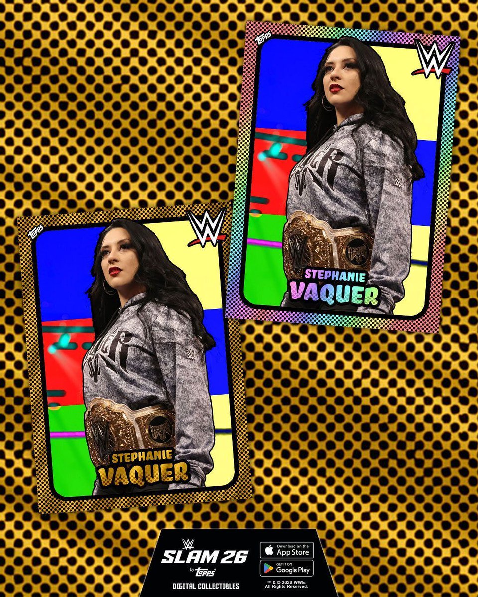 WWE SLAM by Topps® tweet media