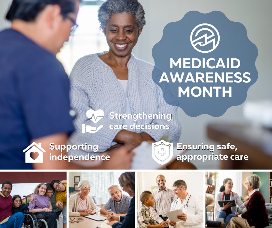 MountnPacific's tweet photo. It's #MedicaidAwarenessMonth. Mountain Pacific supports Medicaid programs, providers and their patients. From home care services to chronic conditions to medication therapies and more, learn about Mountain Pacific's Medicaid services: https://t.co/WaDWywoRcN #MedicaidMatters https://t.co/rIh0s8hL1f