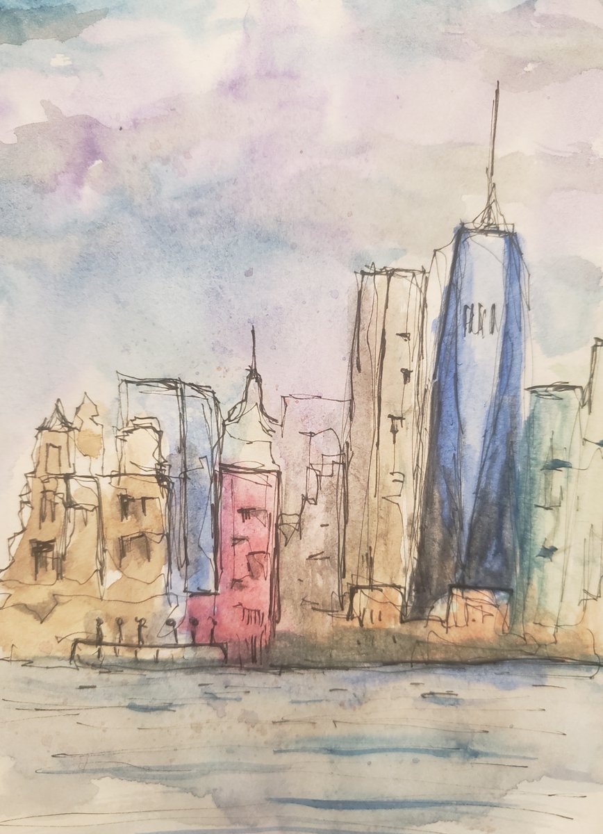 RoyieArt's tweet image. city life. that's life.

#sketch #nyc #newyork #art