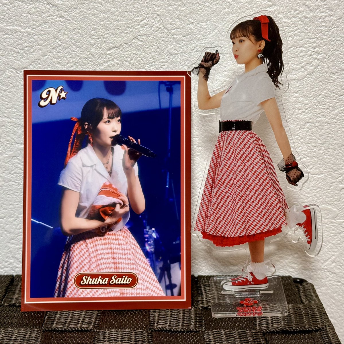 yahtan501's tweet photo. ライブの一曲目で流れて、
「#斉藤朱夏 の第二章が始まったんだ」
と実感したのを覚えてる
New Lookな衣装も◎✨️
#しゅかしゅーFRIDAY https://t.co/7hfgTVInvQ