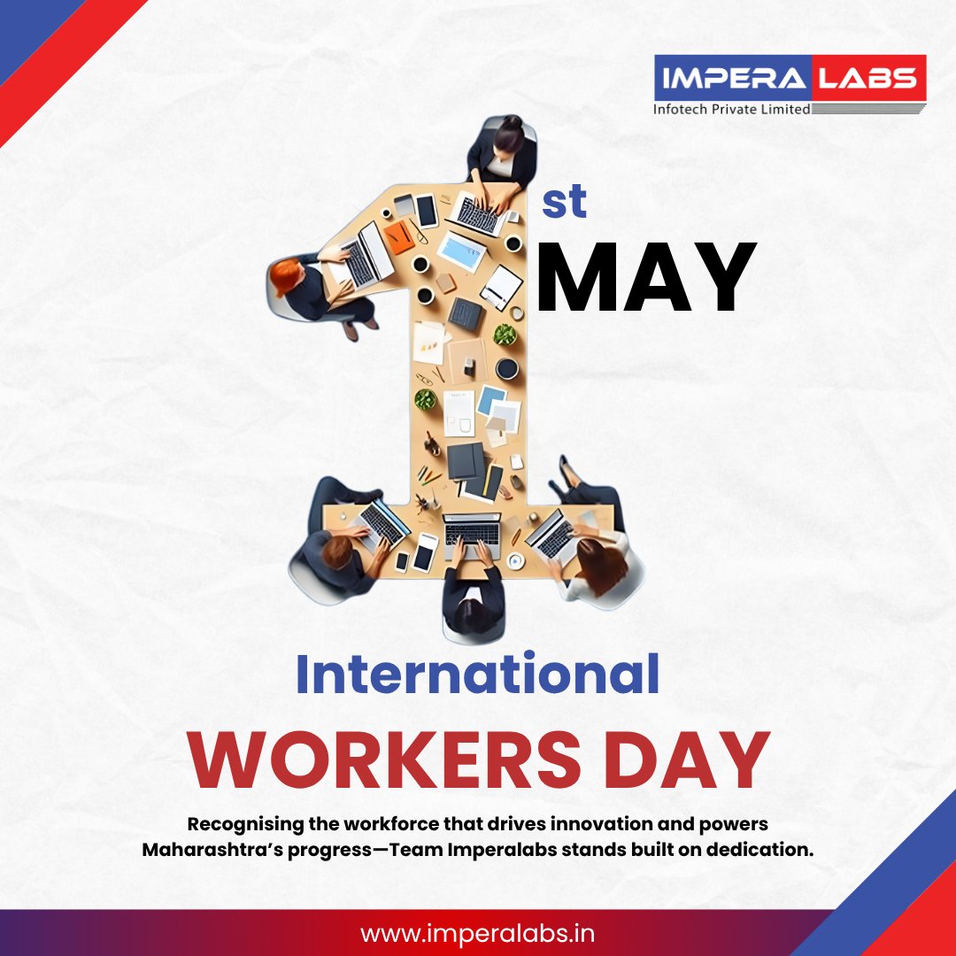 Imperalabs_info's tweet image. Celebrating the people powering innovation this #InternationalWorkersDay.
Driven by #Passion. Built on #Technology. Delivered by #People.

#WorkersDay #TechWorkforce #Innovation #DigitalGrowth #Imperalabs