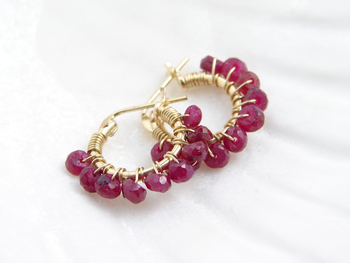 JewelryByMikako's tweet photo. Ruby Hoop Earrings ~ July Birthday ~ 10mm, 12mm or 14mm ~ 14K Gf Hoop Earrings ~ Natural Ruby Earrings ~ Valrntine's Day Gift ~ Gift for Her https://t.co/iJWL9Jmugh #NaturalRuby https://t.co/t1dyE0D6hm