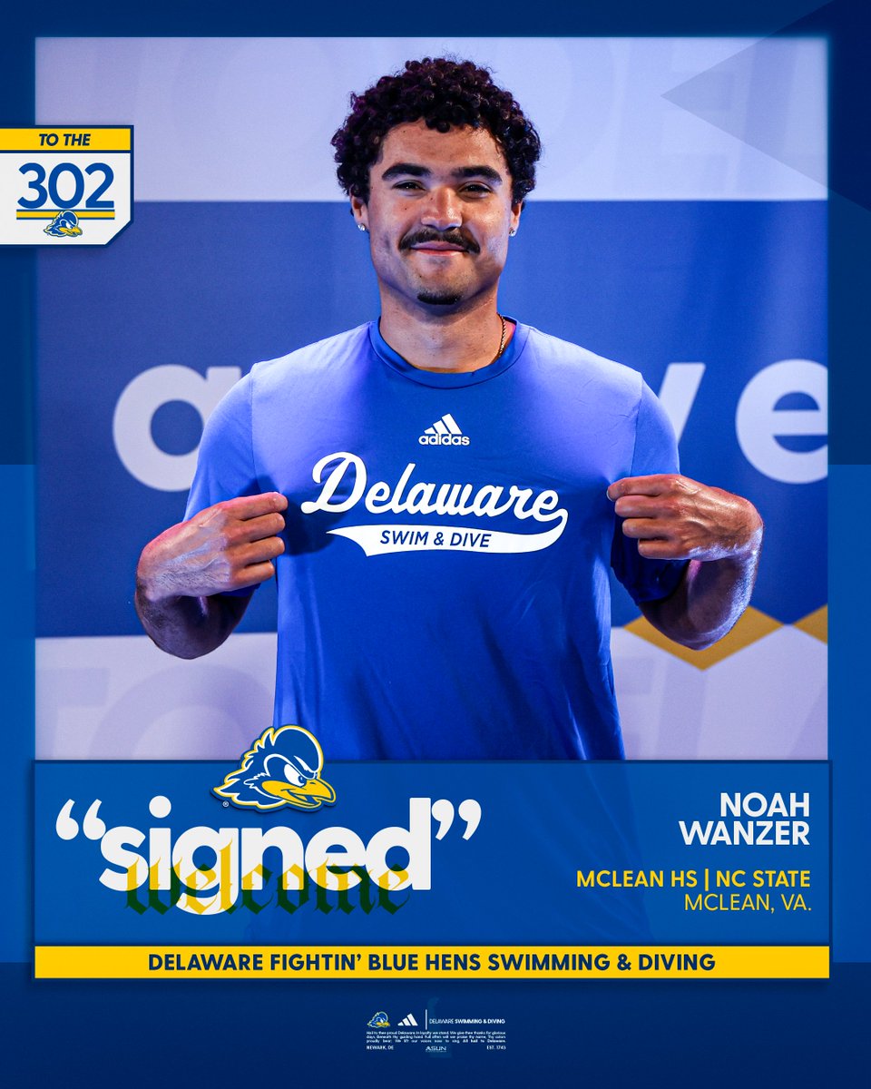 Delaware Swimming & Diving tweet media