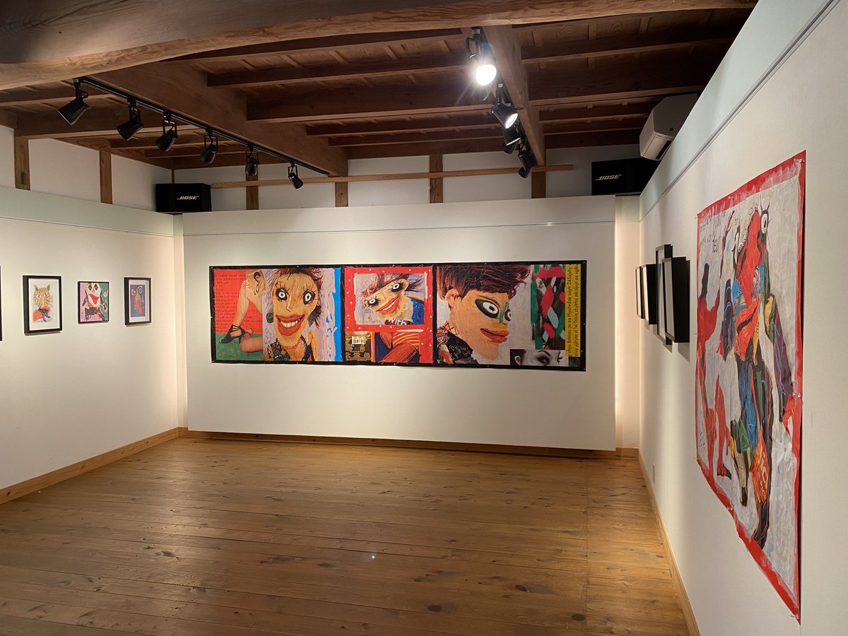 onjukuko7's tweet photo. 「池田忠利展」5月1日(金)から開催です
展示作業も4月30日に終わり「CHURIK  W ONDERLAND」が完成しました。会期中は、作家全日在廊いたします。作品についてのお話も出来ます、是非足をお運びください。
会期  2026年5月1日(金)〜6日(祝)
  12時30分〜16時30分 (最終日は16時まで)    入場無料です。 https://t.co/0GFpmqXzfT