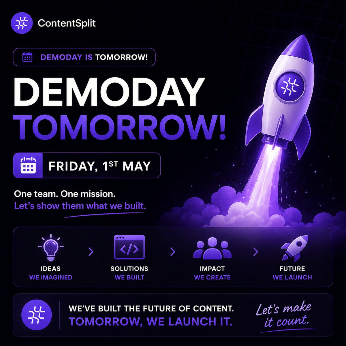 Contentsplit tweet media
