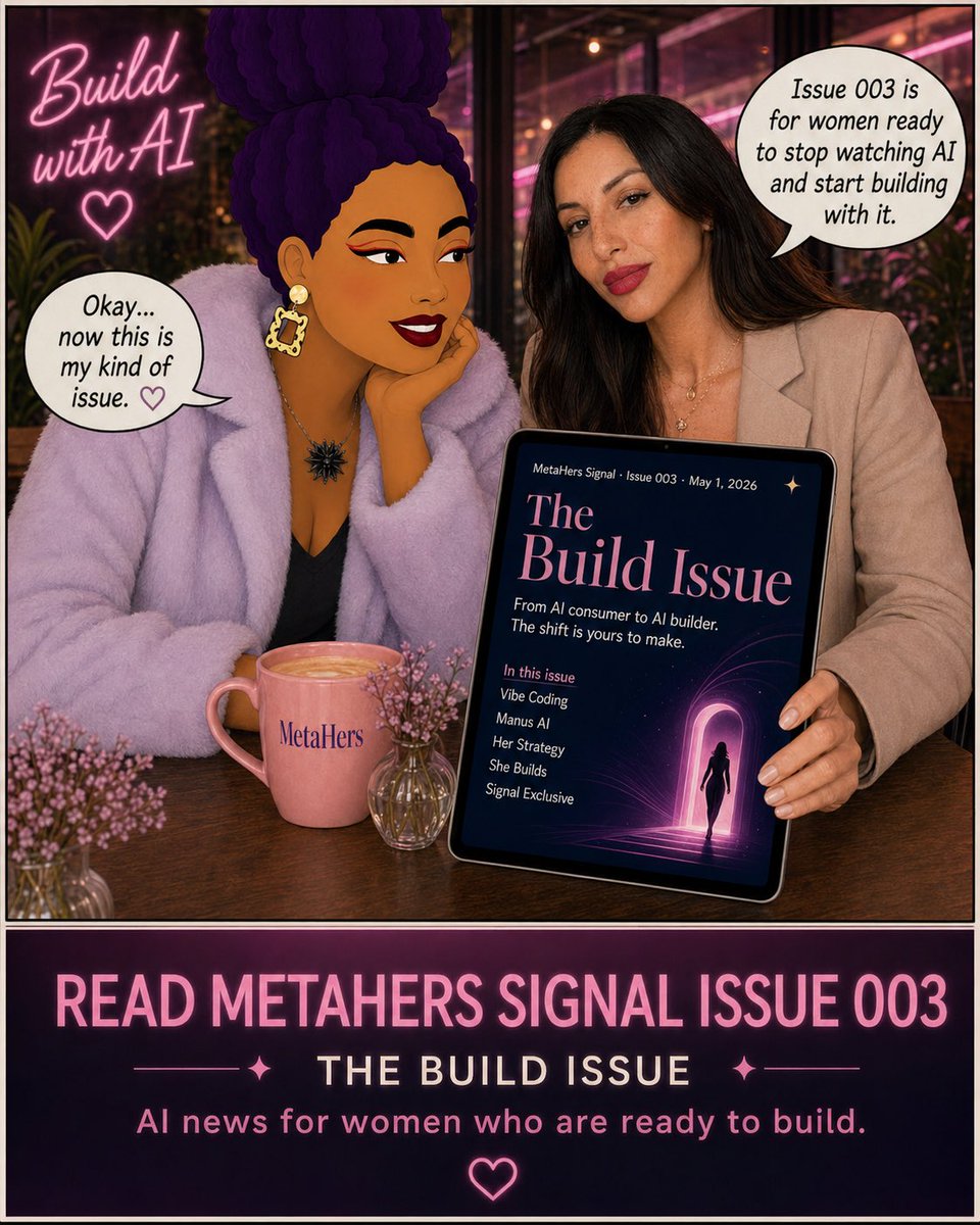 Nadia | MetaHers Founder tweet media