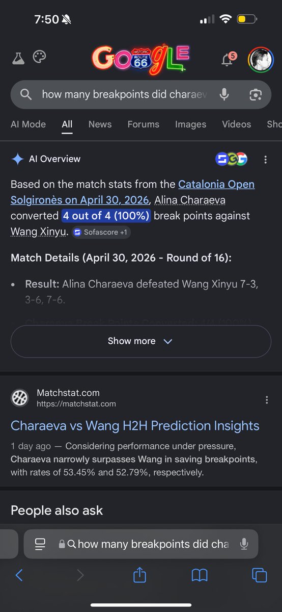 davielgoliath's tweet photo. @PrizePicks should this be a push for Charaeva? Seems like you gave it one extra. https://t.co/0VOEKmM0l8