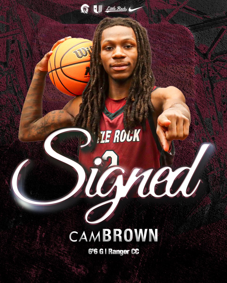 LittleRockMBB's tweet photo. 𝐈𝐍𝐊𝐄𝐃 ✍️

Welcome to The Rock, @CameronBrown300 

#LittleRocksTeam https://t.co/QjTCXxMmp3
