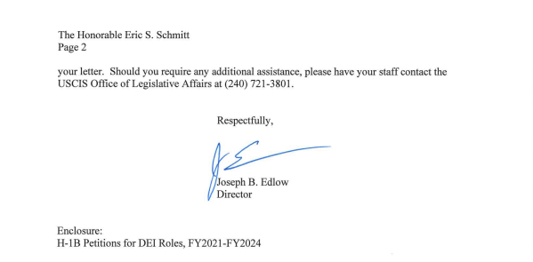 Senator Eric Schmitt tweet media