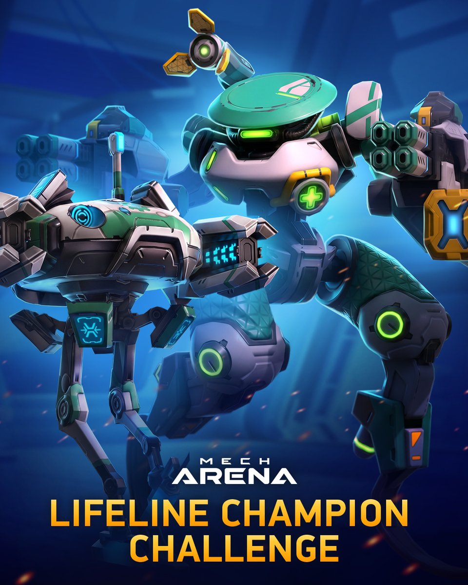 MechArenaMobile's tweet photo. 😷🚑Keeping your team alive isn’t luck - it’s skill.
Join the Lifeline Champion Challenge on Discord and prove Support wins battles too!
👉Details: https://t.co/shmT542AIE
#MechArena #CommunityChallenge https://t.co/L3Nalifhyd