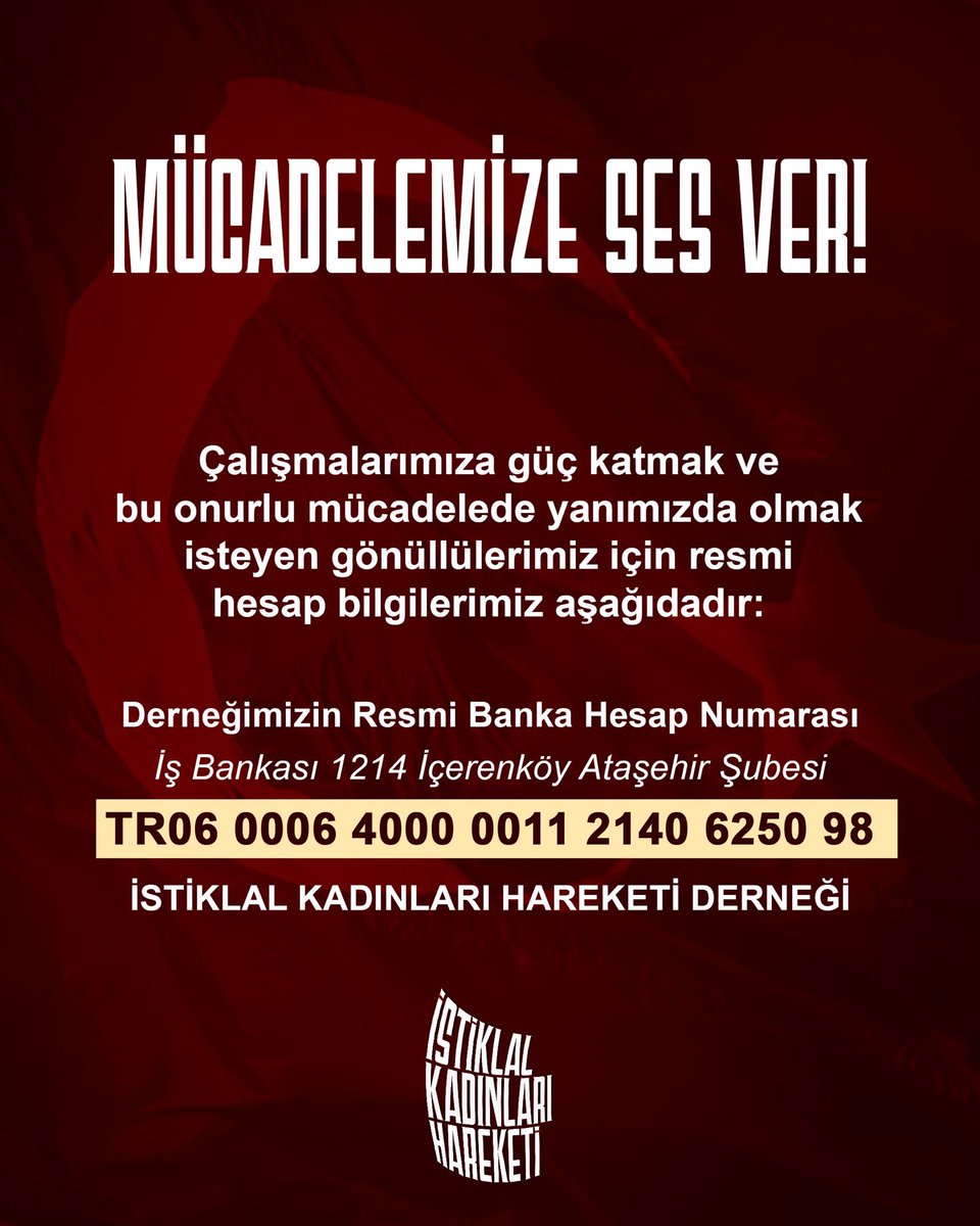 İstiklal Kadınları Hareketi tweet media