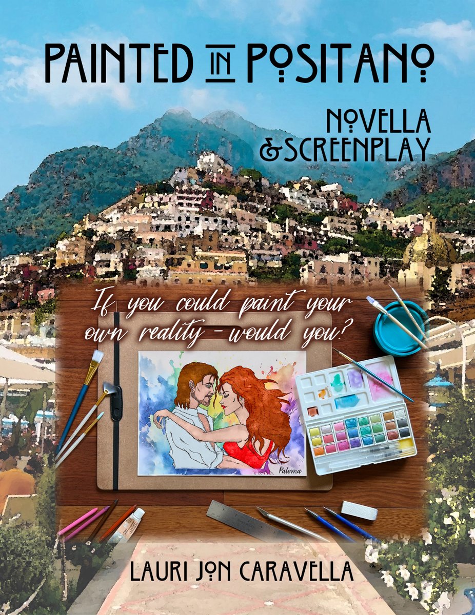 LauriJon's tweet image. Back expanding the novella version of my Magical Realism Romance-PAINTED IN POSITANO. [PEOPLE WE MEET ON VACATION - EAT PRAY LOVE - UNDER THE TUSCAN SUN] Adding more interiors etc. you don't put in a screenplay. Keep that word count expanding! #screenplay #Romance #Novella