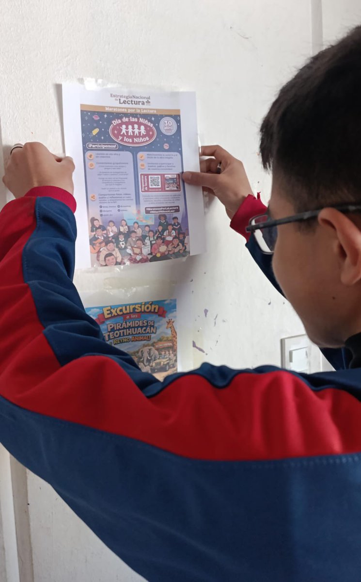 SandraYazmn2's tweet photo. En nuestra institución seguimos fortaleciendo este amor por la lectura, día a día trabajamos por mejorar la calidad educativa✨Es por eso que hoy:

🎉 Celebremos el Día de la Niña y el Niño con nuestros #MaratonesPorLectura. 📖👧🏻🧒🏻 ¡Súmate a esta fiesta cultural!

#sep_mx https://t.co/WGu51t1Vjh