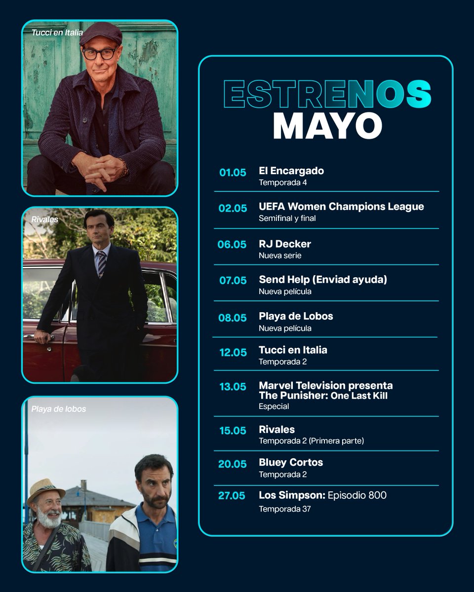 Disney+ España tweet media