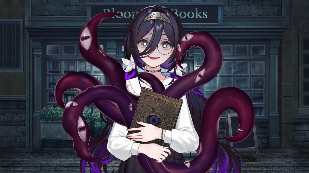 Alumina Bloomveil 📖👁️ Vtuber tweet media