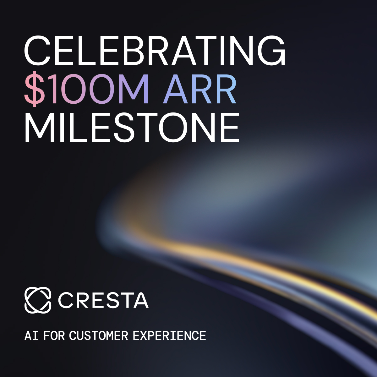 cresta's tweet photo. HUGE news:

1⃣ @dougleone (Partner at @sequoia) is now Chairman of our Board.
2⃣ @carl_eschenbach (Partner at Sequoia and former @Workday CEO) is rejoining our Board.
3⃣ We’ve officially crossed $100M ARR, and our growth is only accelerating.

More info 🔗 https://t.co/vAnlXrmGW4 https://t.co/Gciv3JGLBa