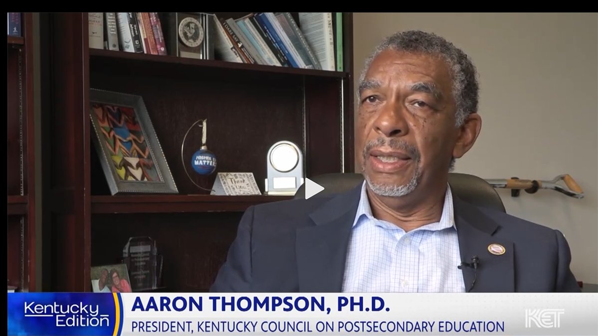 cpepres's tweet photo. Thank you, @KET, for the opportunity to talk about dual credit (https://t.co/yN8LfxVYA8). We are very proud of the progress we've made increasing the number of students taking these courses. It truly is a key strategy to make higher ed affordable and accessible.
@CPENews https://t.co/frDNDPCWVW
