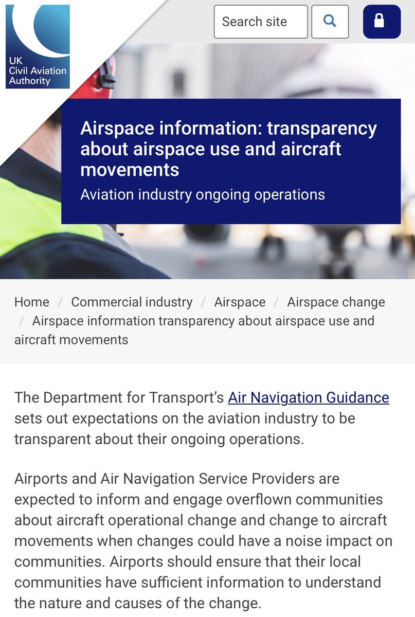 cisha_org's tweet photo. The @UKCAA has updated its Airspace Information Transparency pages, including @HeathrowAirport. Clear information on aircraft movements, runway operations, flight paths &amp; noise impacts matters for communities. Review here: https://t.co/RpbTXI1qHs
#Transparency #heathrow https://t.co/Qk4qsYT6eY
