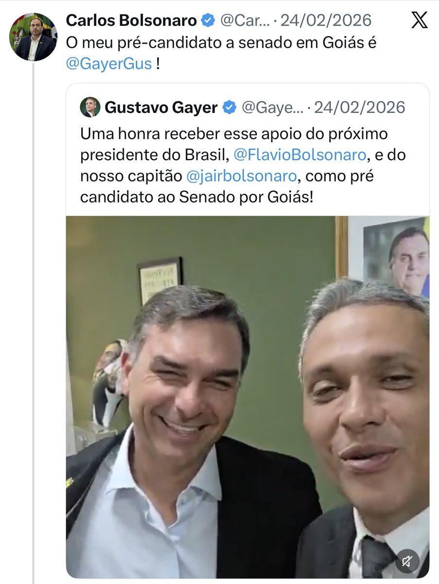 Carlos Bolsonaro tweet media