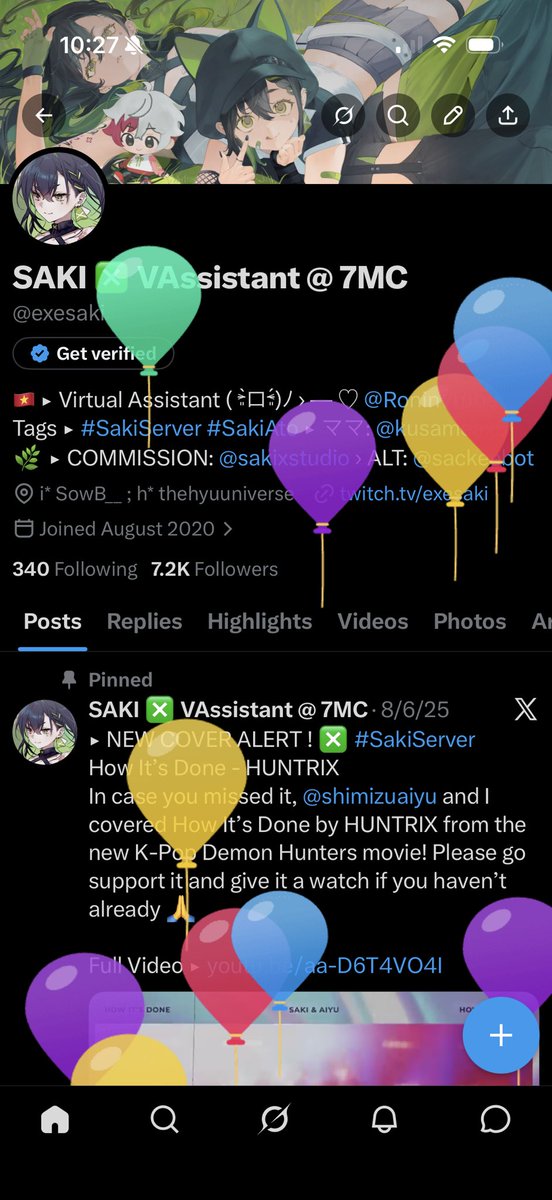 SAKI ❎️ VAssistant @ 7MC tweet media