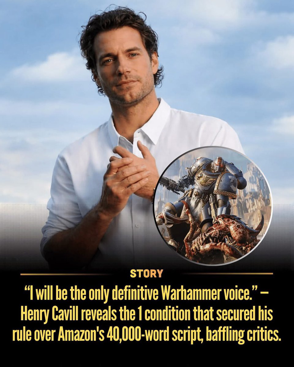 Henry Cavill tweet media