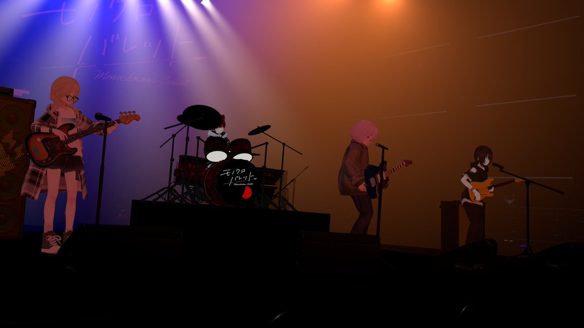 miruny1665's tweet photo. 今日はVRChatでSTRiNG5とモノクロバレットのライブ見てきました👏

どちらも注目しているバンドで、ジャンルは違えど熱量すごくてとても良いライブでした🥳
clusterで活動しているSTRiNG5がVRCに殴り込みに来た感じでとてもよかった

#goovewave #STRiNG5 #モノクロバレット #sleepbusters https://t.co/y79p9Nxpu9