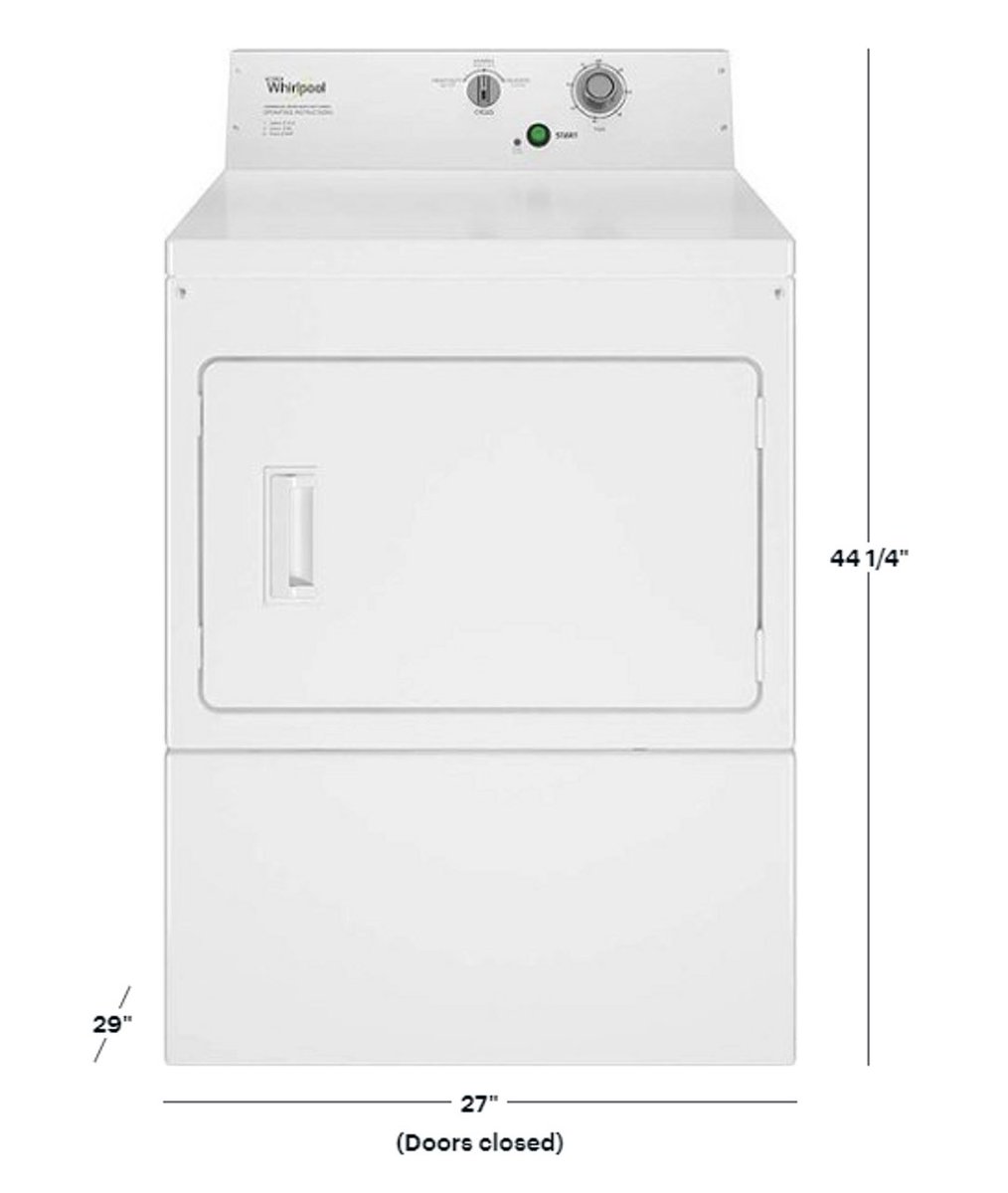 SimonReed332045's tweet image. @SimonReed332045 is dedicated to providing you with the best options to service and maintain your #laundryequipment.    

Purchase this #brandnew #Whirlpool CGM2795JQ Gas Super-Capacity #Dryer as💲929.00 (Non-Coin)

📷info@123laundry.com📷