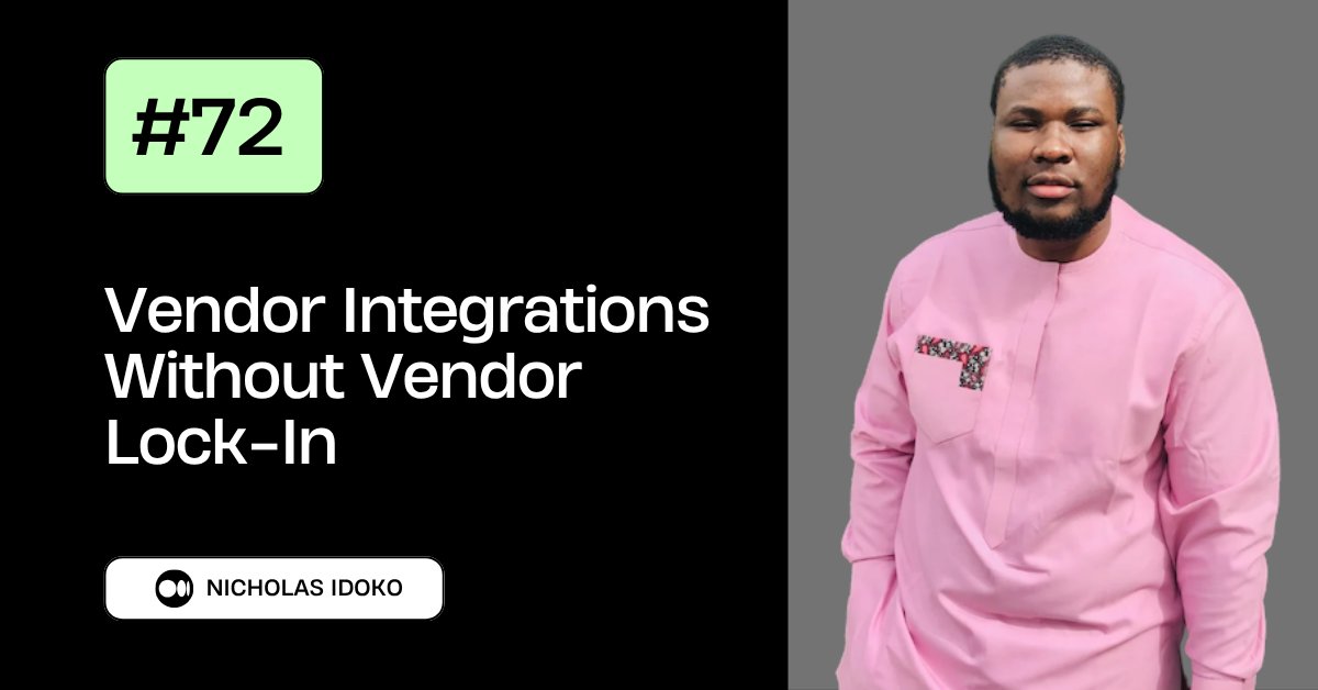 nicholasidokohq's tweet image. Vendor integrations should empower your product, not trap it.

I wrote about building with payment gateways, SMS, email, KYC tools, and third-party APIs without losing control of your software.

Read: medium.com/@nicholas-idok…

#SoftwareDevelopment #Tech