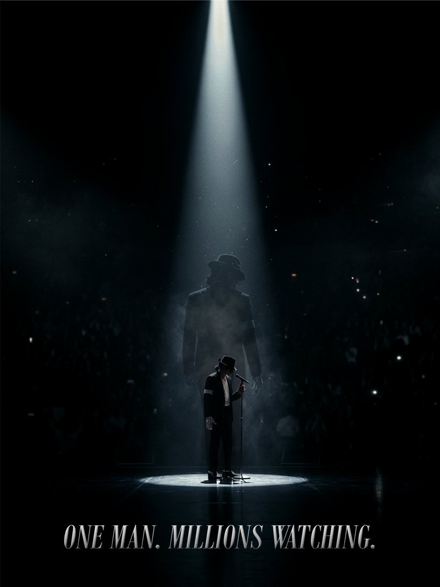 GoTouchGrass's tweet photo. Michael, reimagined like never before.✨

Raw. Real. Iconic. 

This is not just another biopic, it’s his story told with soul and fire. 

The King of Pop, seen through a whole new lens.🕺

#GoTouchGrass #MichaelMovie #KingOfPop https://t.co/lr3NPqc3LU