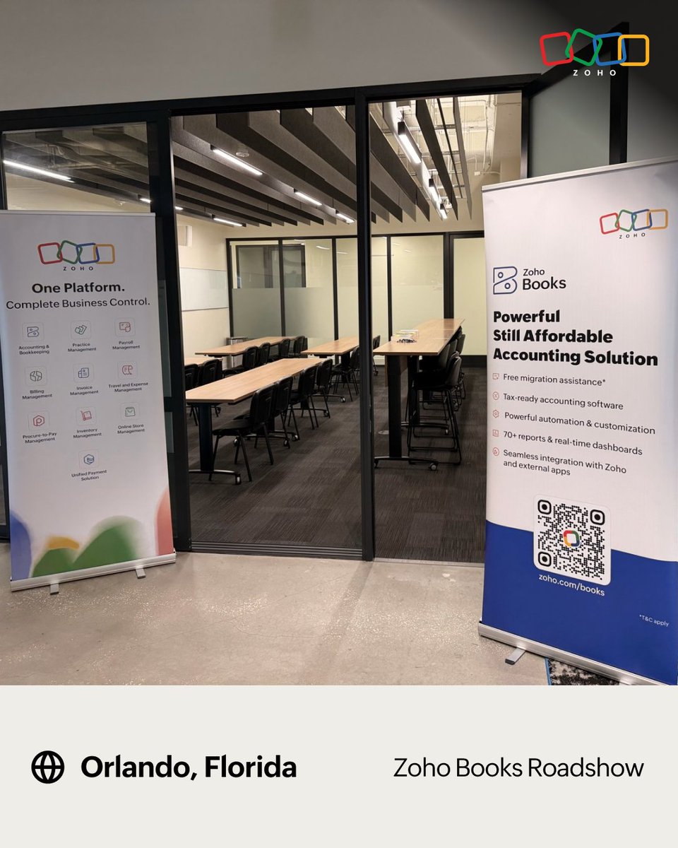Zoho Books tweet media