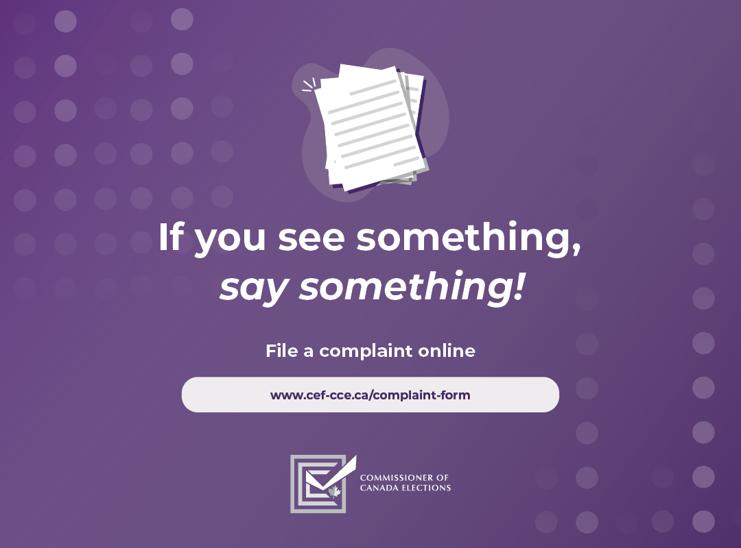 Commissioner of Canada Elections tweet media