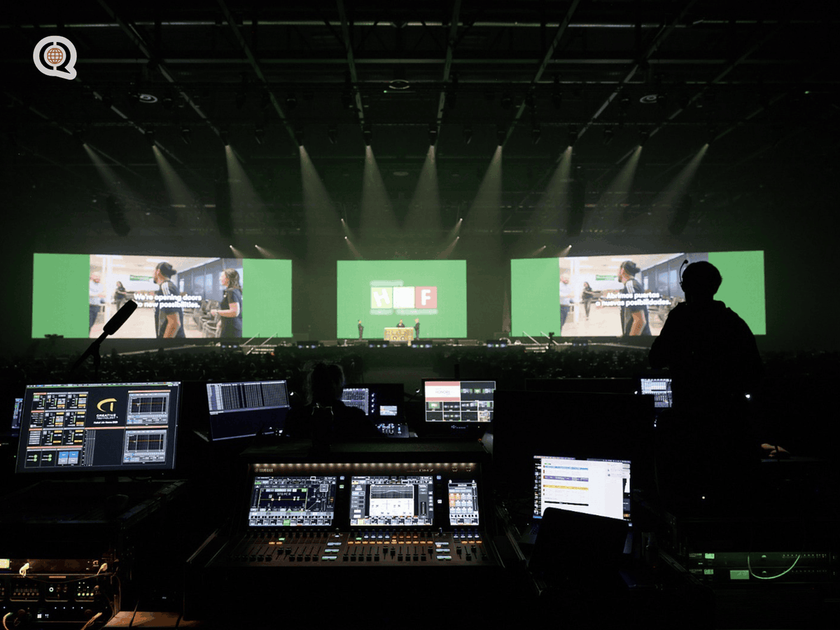 ConferenceRent's tweet image. Here’s a look at the setup behind it, and how everything came together on site. Curious how it all worked? We shared the full story 👇
conferencerental.com/post/interpret…
_
#BehindTheScenes #LiveEvents #EventTechnology #ConferenceRental