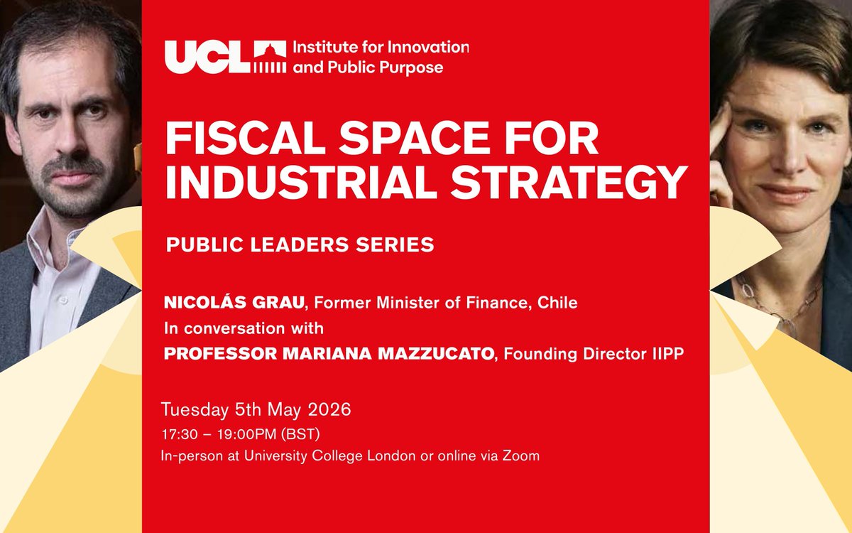 UCL Institute for Innovation and Public Purpose tweet media