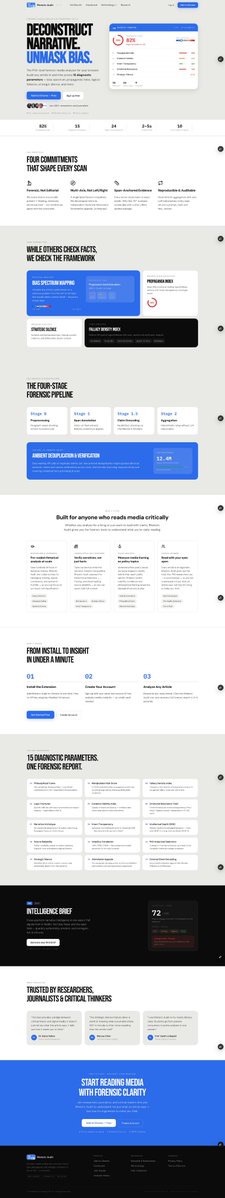 Immortalai365's tweet image. How would you rate the design of our upcoming Rhetoric Audit V3.0.0? #UI #UX #design #website