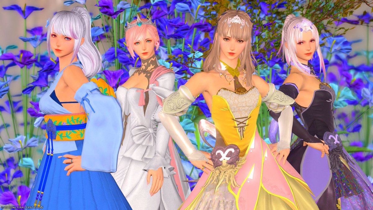 ff14_sarah_ss's tweet photo. ハウジングの調度品が置ける数増えたので、スタジオの端っこにめちゃお花置いてみました🌸
とくに計画していた訳ではなかったのですが、あいしゃさんもメテオに来てくださっていたので、 #勝手に乙女会 をさせていただきました💖🤣
#SarahStudio #FF14 #FF14SS https://t.co/jbF240Wu93