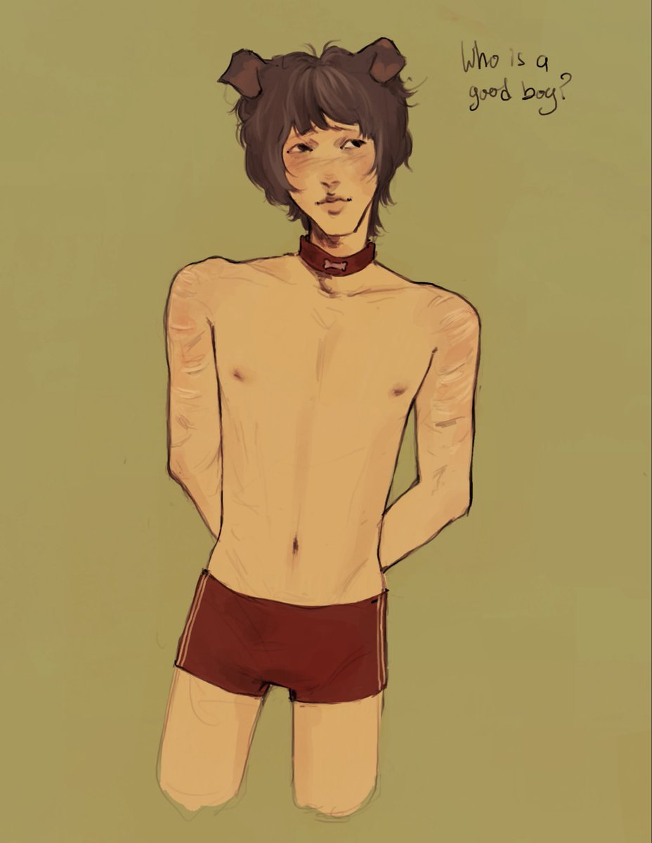 Silveest's tweet photo. 🐶#art #puppyboy #femboy #draw #artist #fyp #digital #digitalart #procreate #drawings #u https://t.co/AwP1YXHcqu
