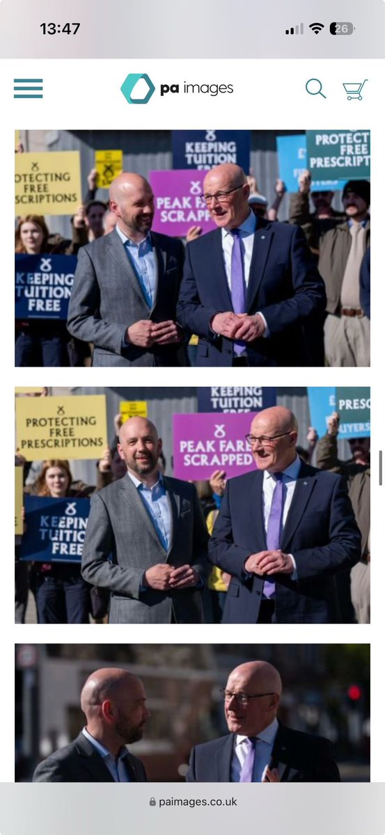 StevenC797's tweet photo. Feels very strange seeing people screaming about AI generation of a picture I’m literally in (albeit my face hidden behind a sign).

Editing makes it look strange for sure, but there’s loads of photos and videos confirming that the group of people are very much real. https://t.co/UvxBmp5QMy