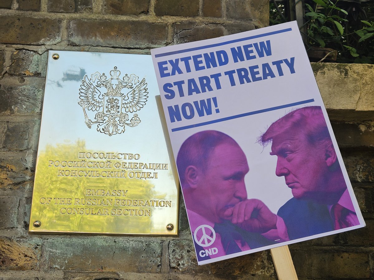 Campaign for Nuclear Disarmament tweet media