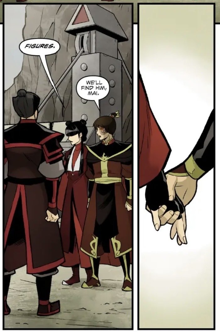 Zuko Panel The very same comics that broke Mai and Zuko up have these very panels ...