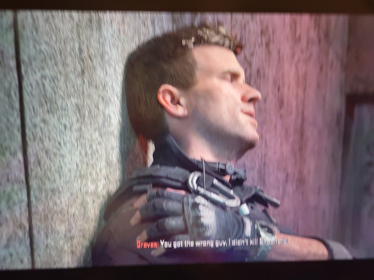 2000meters's tweet image. Holy shit Graves is coming back for mw4