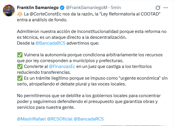 Ecuador En Directo tweet media